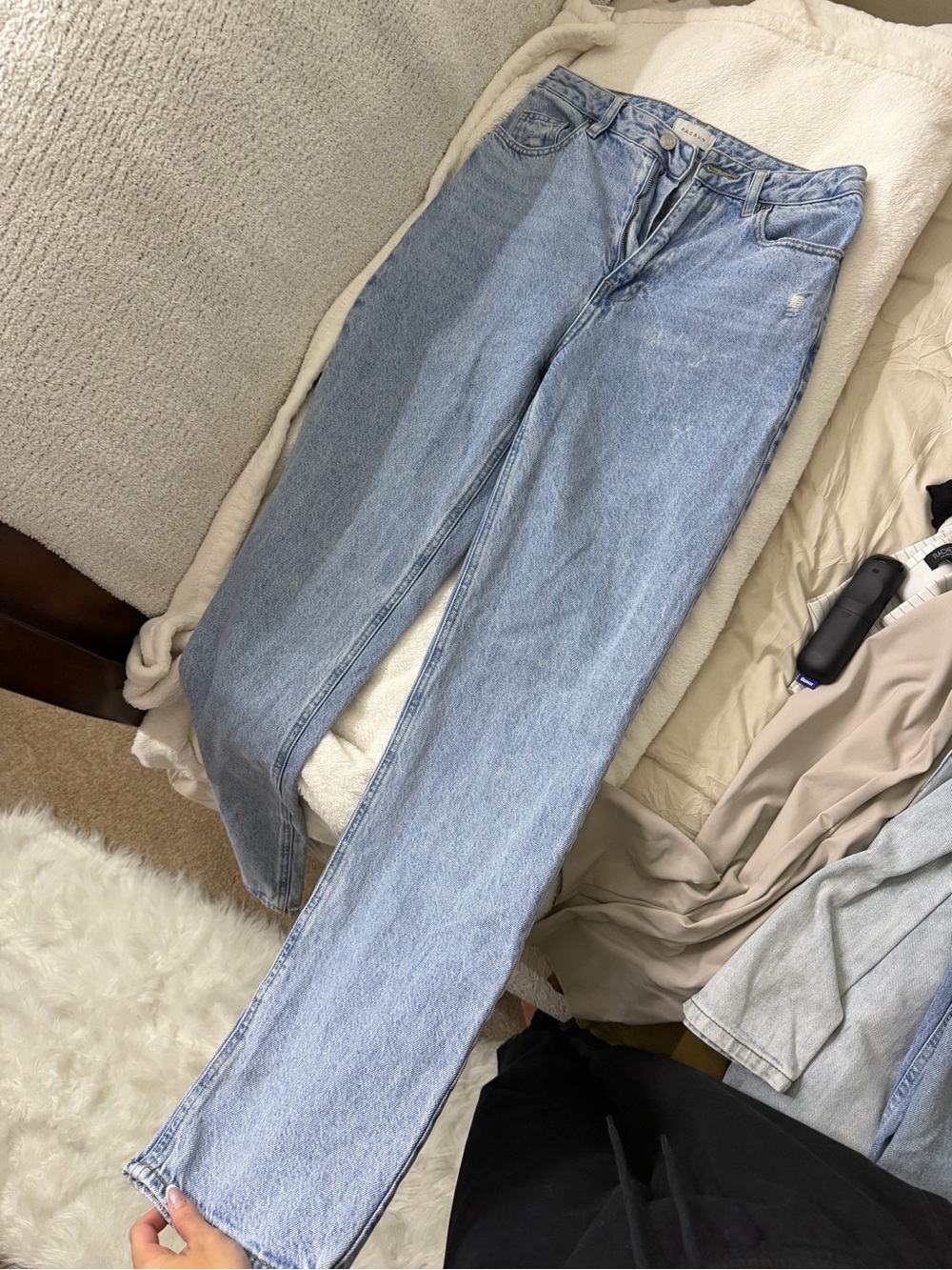 PacSun Light Blue Straight Leg Jeans